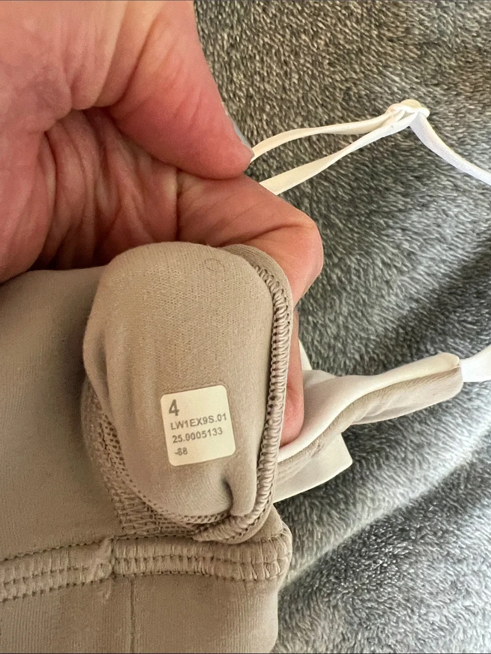 lululemon athletica White V-Neck Cami Tank